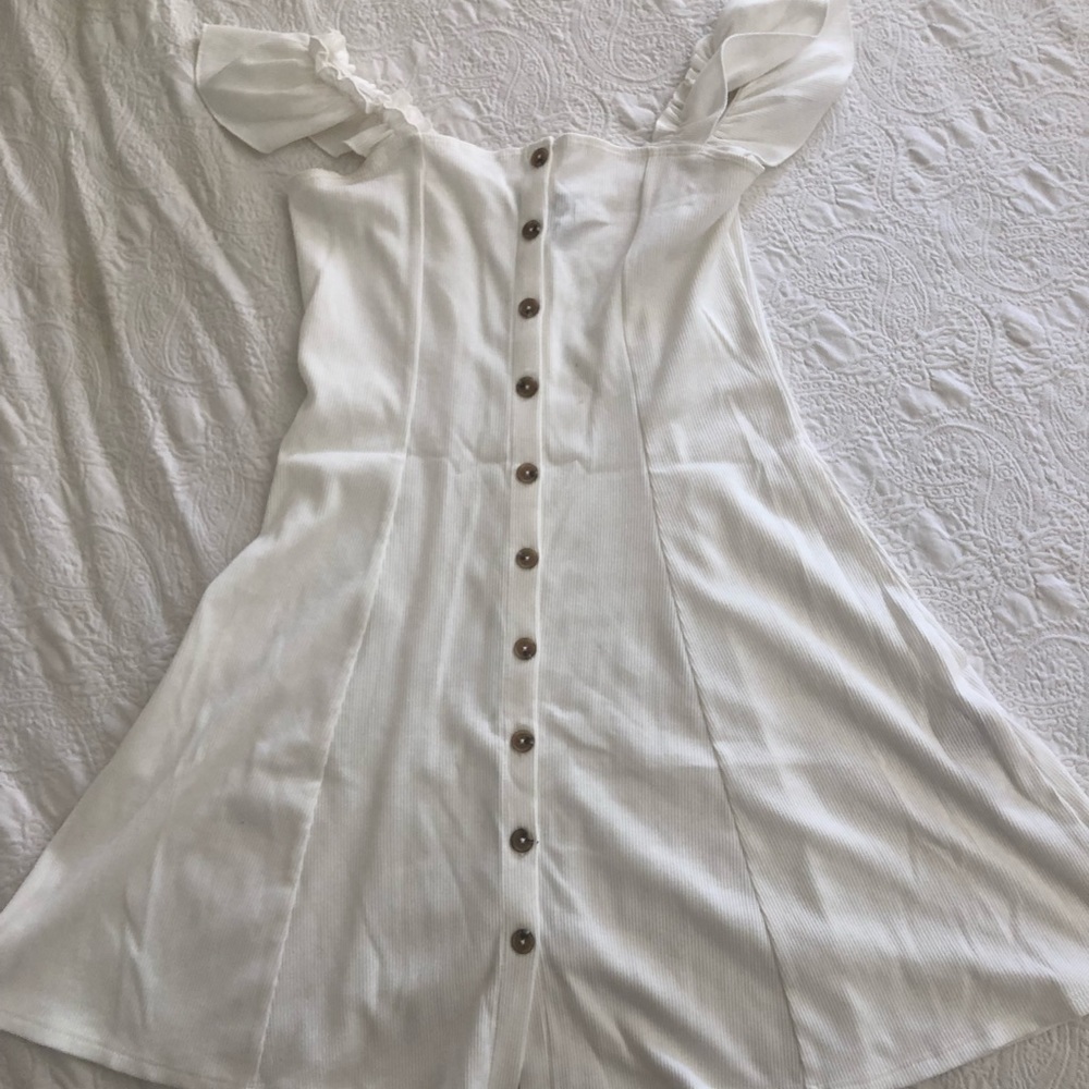 ❌SOLD❌ White summer midi dress